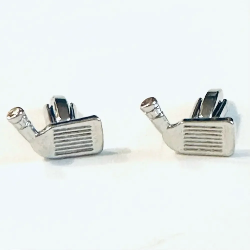 Golf Clubs Cufflinks